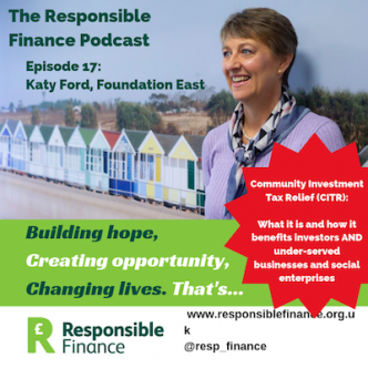 Katy Ford on the Responsible Finance podcast