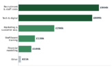 Breakdown of direct CDFI grant use